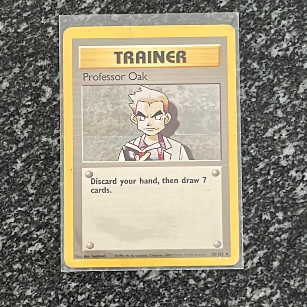 1999 Pokémon Professor Oak